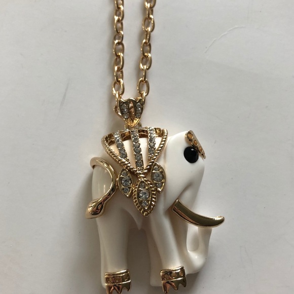 New Elephant Gold Necklace - Picture 3 of 4